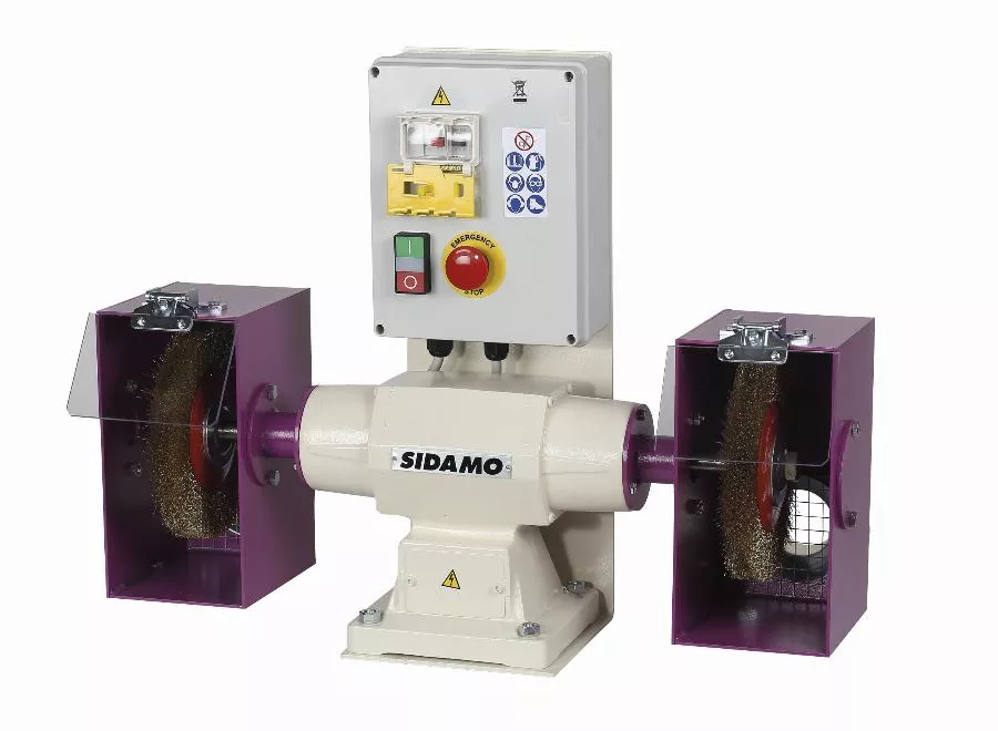 Touret à Polir SIDAMO 142 FR D.200 / 400 V TRI / - Avec Frein - 20113037 1 Touret à Polir SIDAMO 142 FR D.200 / 400 V TRI / - Avec Frein - 20113037