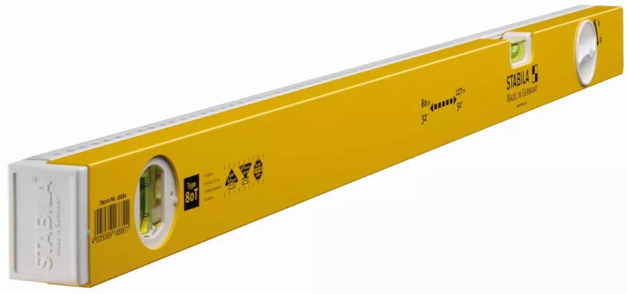 Niveau à Bulle Télescopique STABILA Type 80 T 80 - 127cm - 18880 1 Niveau à Bulle Télescopique STABILA Type 80 T 80 - 127cm - 18880