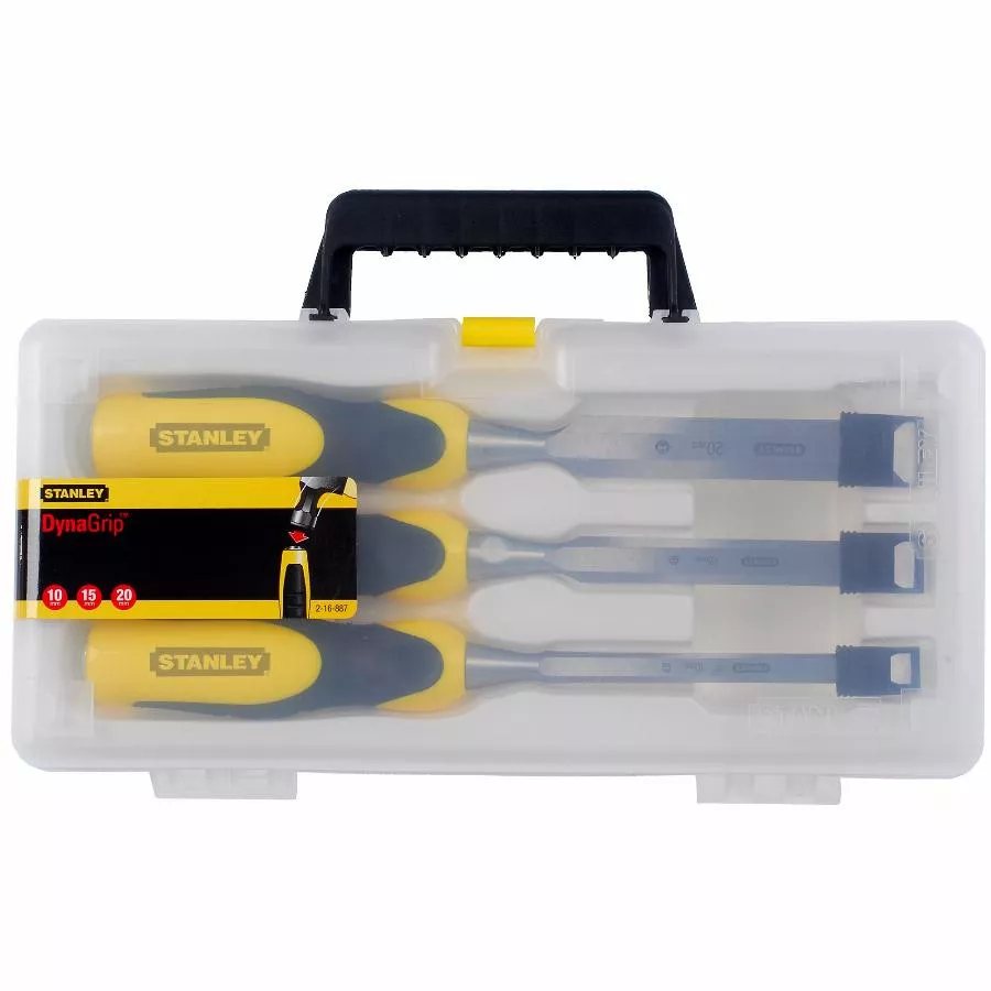 Stanley Ciseau A Bois Bimatiere - Jeu De 3pieces - 2-16-887 1 Stanley Ciseau A Bois Bimatiere - Jeu De 3pieces - 2-16-887