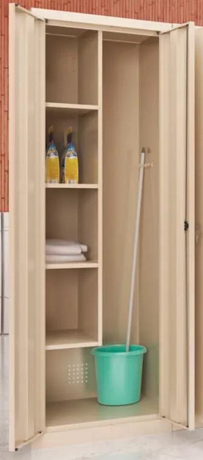 Armoires D'Entretien AKAZE 2 Compartiments - L600XP500XH1800 - CCM612DSP 1 Armoires D'Entretien AKAZE 2 Compartiments - L600XP500XH1800 - CCM612DSP