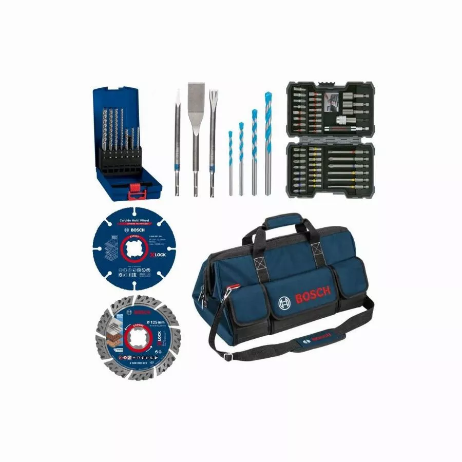 Kit Construction Universel BOSCH + 1 Sac - 061599760Y 1 Kit Construction Universel BOSCH + 1 Sac - 061599760Y