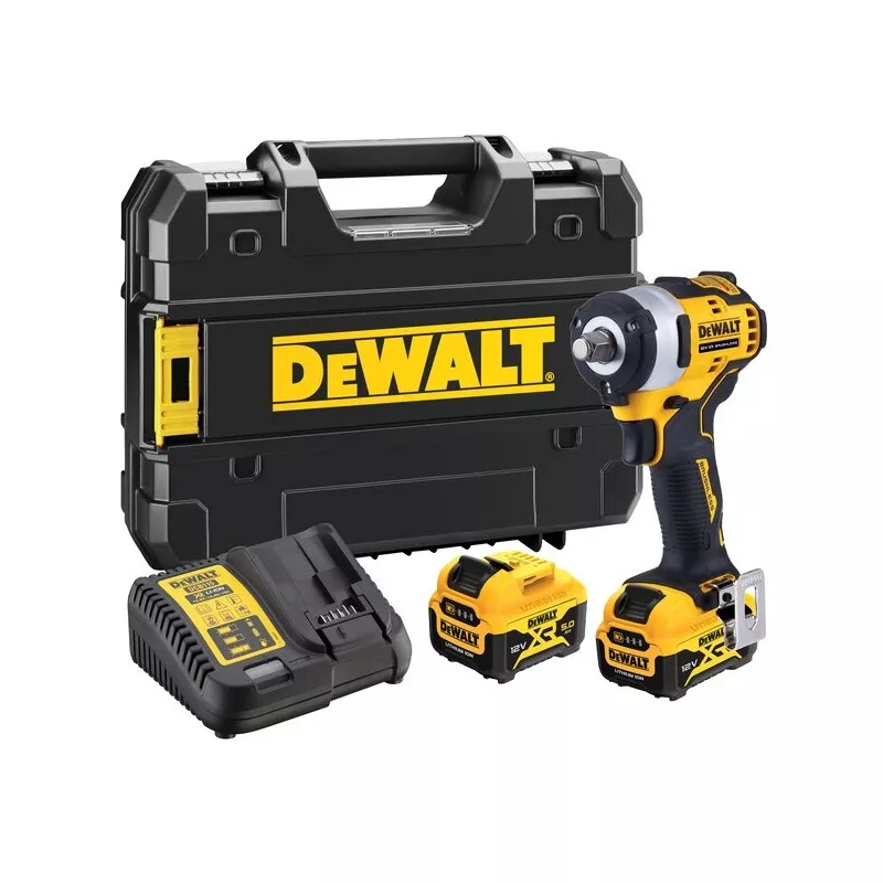 Boulonneuse DEWALT 1/2 XR 12V Brushless 339NM - 2 Batteries 5.0Ah - DCF901P2-QW 2 Boulonneuse DEWALT 1/2 XR 12V Brushless 339NM - 2 Batteries 5.0Ah - DCF901P2-QW â Image 2