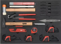 Servante 6 Tiroirs + 135 Outils De Maintenance Indus. SAM OUTILLAGE Modules Abs - 416-135SV 8 Servante 6 Tiroirs + 135 Outils De Maintenance Indus. SAM OUTILLAGE Modules Abs - 416-135SV -Magasin D'outils Professionnels cpp 200pmz 04 1