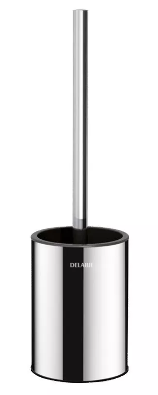 Pot à Balai WC Mural Sans Couvercle DELABIE Inox Poli Brillant - 4048P 3 Pot à Balai WC Mural Sans Couvercle DELABIE Inox Poli Brillant - 4048P – Image 3