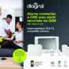 Pack Alarme DIAGRAL Précision GSM - DIAG17CSF