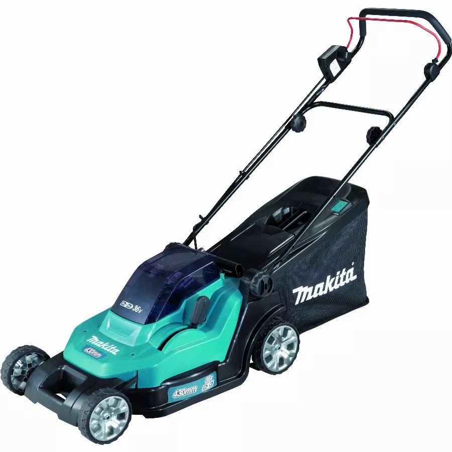 Tondeuse 43 Cm MAK 2x18V Li-Ion MAKITA 2 Batt. BL1850B + Chargeur DC18SH - DLM432CT2 1 Tondeuse 43 Cm MAK 2x18V Li-Ion MAKITA 2 Batt. BL1850B + Chargeur DC18SH - DLM432CT2