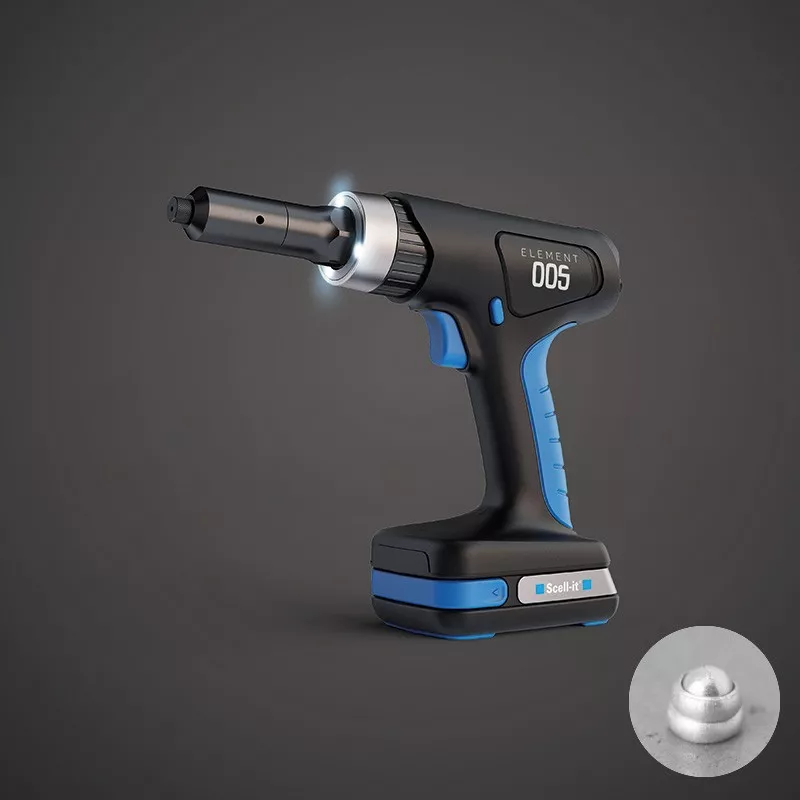 Riveteuse 18V SCELL IT Pour Ø2.4 - 4.8 Mm - Sans Batterie - E-005-BODY 2 Riveteuse 18V SCELL IT Pour Ø2.4 - 4.8 Mm - Sans Batterie - E-005-BODY – Image 2