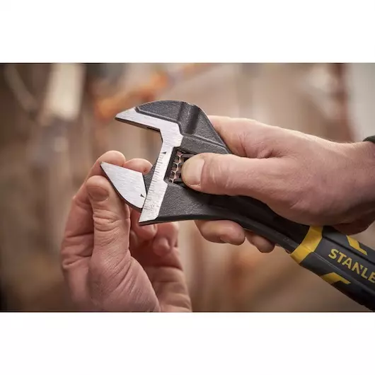 Clés à Molette QUICK ADJUST STANLEY 200 MM FATMAX - FMHT13126-0 2 Clés à Molette QUICK ADJUST STANLEY 200 MM FATMAX - FMHT13126-0 – Image 2