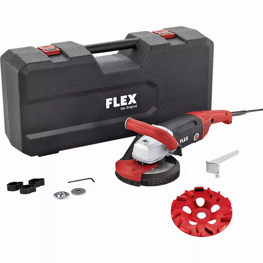Meuleuse Béton FLEX LD 18-7 150 R KIT 22 - 1800 W + Disque Diamant Ø150 Mm - 418781 1 Meuleuse Béton FLEX LD 18-7 150 R KIT 22 - 1800 W + Disque Diamant Ø150 Mm - 418781