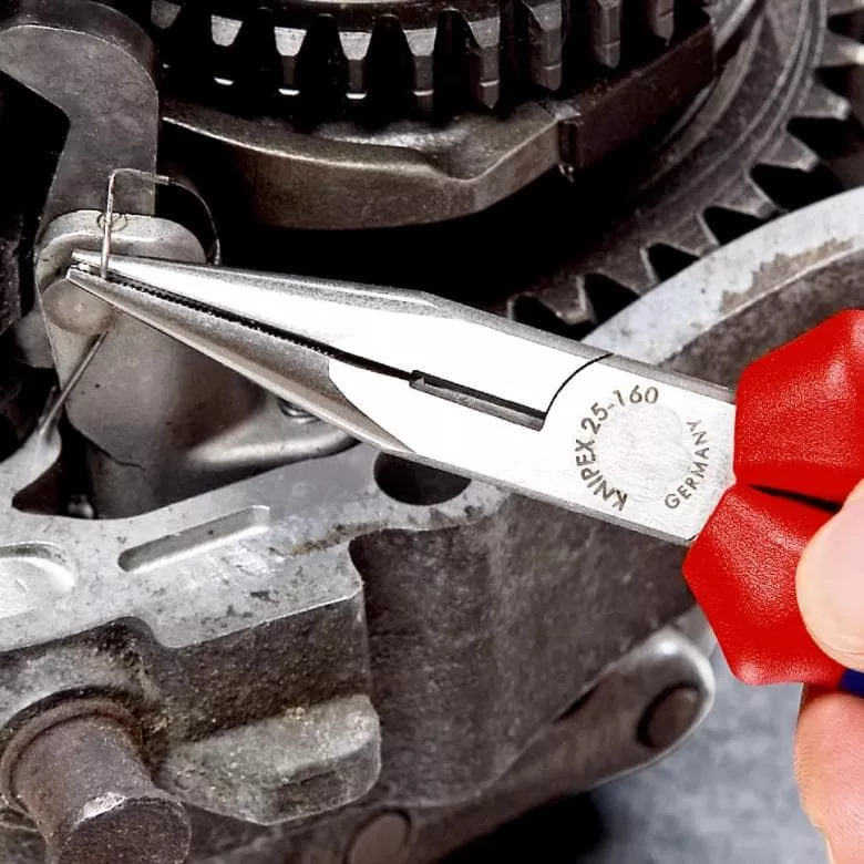 Pince Demi-ronde Avec Tranchant KNIPEX 160 Mm Avec Tranchant - 25 02 160 2 Pince Demi-ronde Avec Tranchant KNIPEX 160 Mm Avec Tranchant - 25 02 160 – Image 2