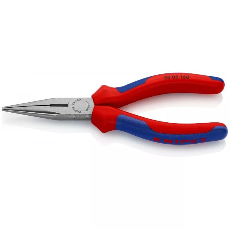 Pince Demi-ronde Avec Tranchant KNIPEX 160 Mm Avec Tranchant - 25 02 160 1 Pince Demi-ronde Avec Tranchant KNIPEX 160 Mm Avec Tranchant - 25 02 160