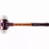 Maillet HALDER SIMPLEX Superplastique Avec Boîtier En Fonte Malléable Et Manche En Bois - D=60 Mm - 3007.060