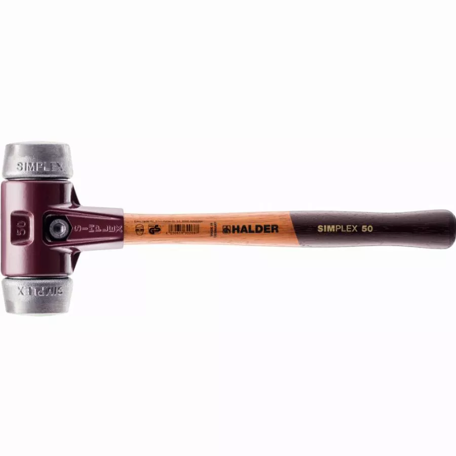 Maillet HALDER SIMPLEX Métal Doux Avec Boîtier En Fonte Malléable Et Manche En Bois - D=30 Mm - 3009.030 1 Maillet HALDER SIMPLEX Métal Doux Avec Boîtier En Fonte Malléable Et Manche En Bois - D=30 Mm - 3009.030