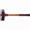 Maillet HALDER SIMPLEX Caoutchouc Chargé / Métal Doux Avec Boîtier En Fonte Malléable Et Manche En Bois - D=80 Mm - 3029.080