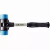 Maillet HALDER SIMPLEX TPE Souple Avec Boîtier En Fonte Malléable Renforcée Et Manche En Fibre De Verre - D=60 Mm - 3701.060