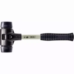 Maillet HALDER SIMPLEX Caoutchouc Chargé Avec Boîtier En Fonte Malléable Renforcée Et Manche En Fibre De Verre - D=30 Mm - 3702.030