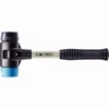 Maillet HALDER SIMPLEX TPE Souple / Métal Doux Avec Boîtier En Fonte Malléable Renforcée Et Manche En Fibre De Verre - D=60 Mm - 3712.060