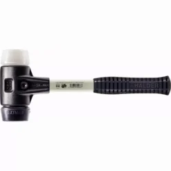 Maillet HALDER SIMPLEX Caoutchouc Chargé / Superplastique Avec Boîtier En Fonte Malléable Renforcée Et Manche En Fibre De Verre - D=50 Mm - 3727.050
