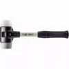 Maillet HALDER SIMPLEX TPE Moyen / Superplastique Avec Boîtier En Fonte Malléable Renforcée Et Manche En Fibre De Verre - D=60 Mm - 3737.060