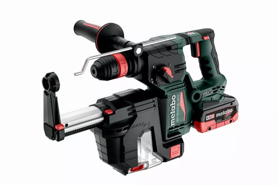 Perforateur Burineur + Extracteur KH 18 LTX 24 BL Quick + ISA18LTX24 METABO - 601714930 1 Perforateur Burineur + Extracteur KH 18 LTX 24 BL Quick + ISA18LTX24 METABO - 601714930