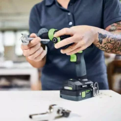 Perceuse Visseuse 18V (1x4,0 + 1x5,0 Ah) QUADRIVE TDC 18/4 5,0/4,0 I-Set - FESTOOL 577612 -Magasin D'outils Professionnels perceuse visseuse 18v quadrive tdc 18 4 50 40 i set festool 577612 2
